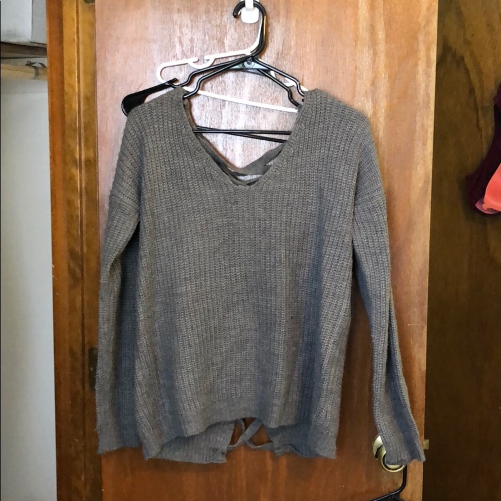 Grey sweater